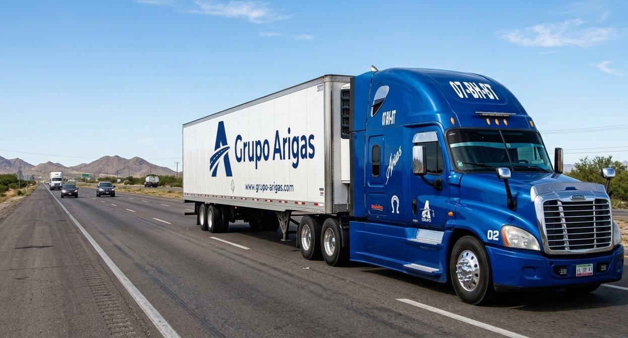 grupo arigas transporte con caja seca y refrigerada