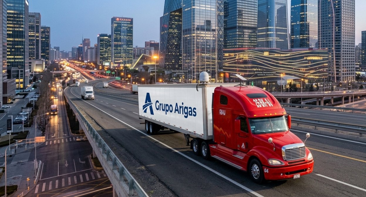 transporte refrigerado con grupo arigas